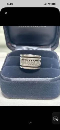 Tiffany & Co. Atlas Ring アトラスワイド　リング　8号のサムネイル