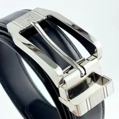 【B級品】新品未使用 Guy Laroche ベルト レザー ブラック 黒