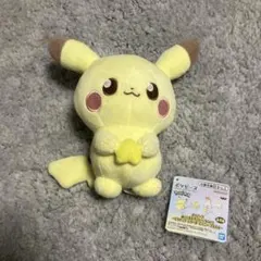 【タグ付き】ポケピース ぬいぐるみStarryNight ピカチュウ 約20cm