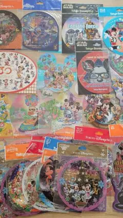 ディズニー　パーク限定　ステッカー　まとめ売り