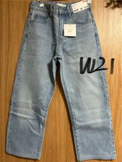 新品未使用UNIQLO JW ANDERSONストレートジーンズ W21 ブルー