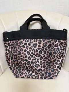 レスポートサック★レオパード2wayハンドバッグ