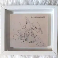 リトルツインスターズ ミニフレームマグネット キキララ キキ&ララの本屋さん