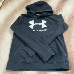 アンダーアーマー パーカー 黒 YXL
