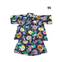 アンパンマン 甚平 浴衣 祭り 95 キッズ ベビー