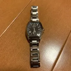 シチズン　クロスシー　ソーラー電波時計　黒