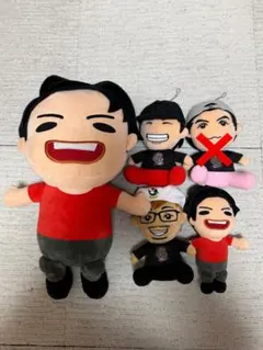 ★ フィッシャーズ　ぬいぐるみセット ★ フィッシャーズ BIGぬいぐるみ 4体セット - メルカリ