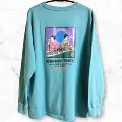 PAGEBOY はま寿司×PAGEBOYコラボロンT グリーン