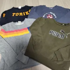 130センチ　トレーナー　4枚セット