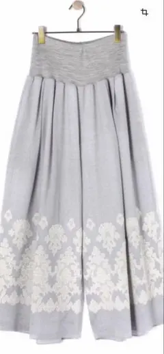 美品 BEARDSLEY ビアズリー 裾ジャガードサルエルバギーパンツ - メルカリ