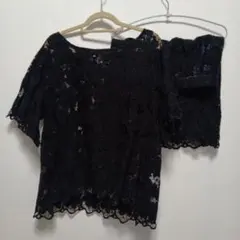 グレースコンチネンタル セットアップ スカート 花柄 レース