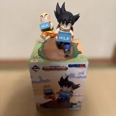 一番くじ ドラゴンボールA賞 孫悟空＆クリリン 牛乳配達フィギュア