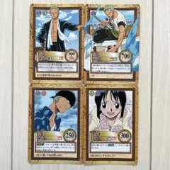 ゾロ　たしぎ　旧ワンピースカード　カードダス　ハイパーバトル　レトロ　初期　絶版