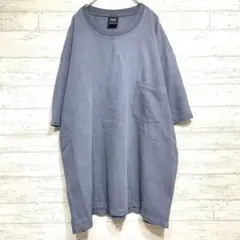 ザラ ZARA デニム風 プルオーバー 【XL】 Tシャツ シンプル 男女 兼用