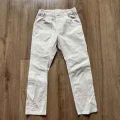 moujonjon ロングパンツ ベージュ 110cmのサムネイル