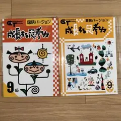 成長する思考力 9級 国語・算数バージョン セット