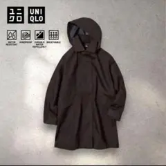 L【UNIQLO】ブロックテックコート 防風 撥水 希少 男女兼　完売　高級感