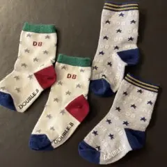 DOUBLE_B 靴下13-15cm
