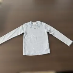 mezzo piano 長袖カットソー 130センチ　ブルー