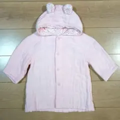 MIKIHOUSE バスローブ バスポンチョ ガーゼ ベビー 70-90