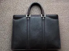 DAKS ダークブラウン ビジネスバッグ