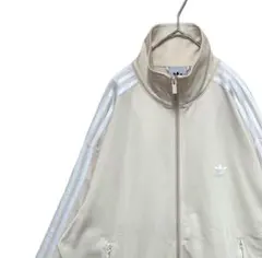【ビッグサイズ‼️】adidasファイヤーバードトラックジャケット ベージュ 古着
