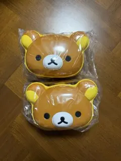 新品 2個セット リラックマ 顔型 ランチボックス 弁当箱