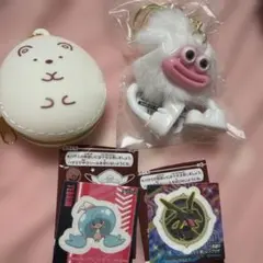 すみっコぐらし コインポーチ ポケモンシール 2枚セット　もじゃもじゃキーホルダのサムネイル