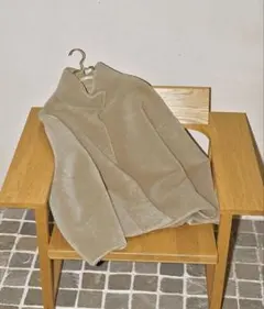 TODAYFUL Standcollar Boa Jacket 38 ベージュ