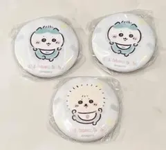 Chiikawa Babyちいかわベビーハチワレ２個ラッコ１個缶バッチ３個セット