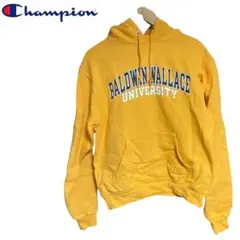 Champion チャンピオン　カレッジパーカー　イエロー　メンズ　S