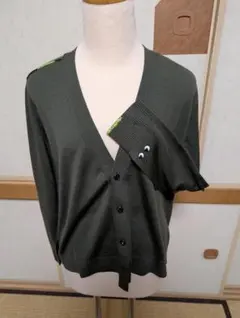 UNIQUO×ANYA HINDMARCH　メリノオーバーサイズカーディガンM