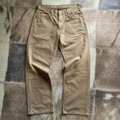 00s J.CREW コットンパンツ　チノパン　ジェイクルー　ライトブラウンのサムネイル