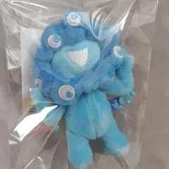 【新品】ミャクミャク　ボールチェーンマスコット　推しカラー　ブルー　青
