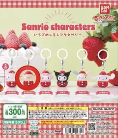 サンリオ　いちごめじるしアクセサリー
