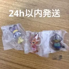 ズートピア２ めじるしアクセサリー 3点セット　ニック　ジュディ ニブルス