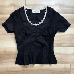 Blumarine ブルマリン アンナモリナーリ レースブラウス トップス 38のサムネイル
