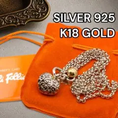 フォリフォリ K18WG ダイヤモンド クローバー ネックレス - メルカリ