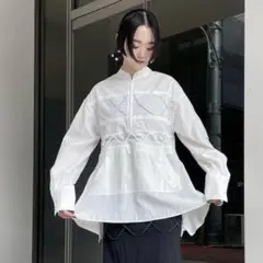 UN3D. WAVE DETAIL ZIP SH シャツのサムネイル