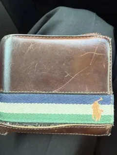Polo Ralph Lauren 二つ折り財布 ブラウン