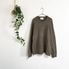 ［urbanresearch］クルーネックニット（L）長袖 毛使用