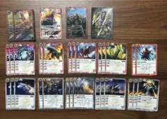バトスピ 仮面ライダーブレイド デッキパーツセット 21枚 仮面ライダー