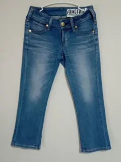 EDWIN SOMETHING デニムジーンズ Sサイズ