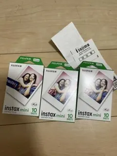 FUJIFILM instax mini フィルム 10枚入り　3個セット