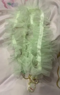 サンリオ　ソフトカラーチュールフリルストラップ