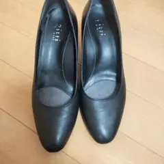 美品　Pitti ブラック　パンプス　ハイヒール　幅広　EE