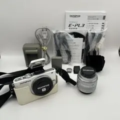 OLYMPUS オリンパス PEN E-PL3 レンズキット ミラーレス一眼のサムネイル