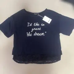 ⭐︎新品！COMME CA ISM ネイビー Tシャツ 130cm