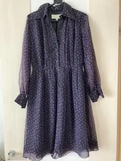 花柄　ワンピース　古着　ビンテージ風