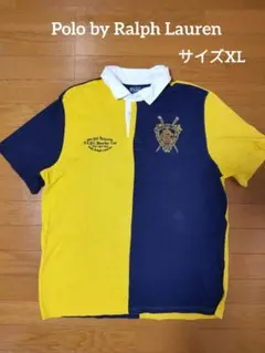 ポロバイラルフローレン　黄☓紺ポロシャツ